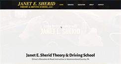 Desktop Screenshot of janetesherid.com