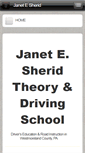 Mobile Screenshot of janetesherid.com